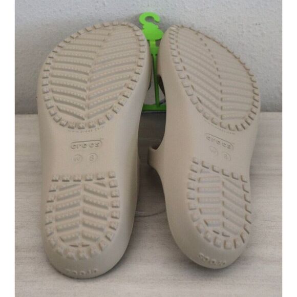 Crocs 206756-2V3 Women's Sz 8 Beige Kadee II Strappy Sandals - Picture 2 of 6
